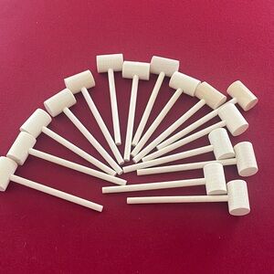 Wooden Mallet Set for Home Parties